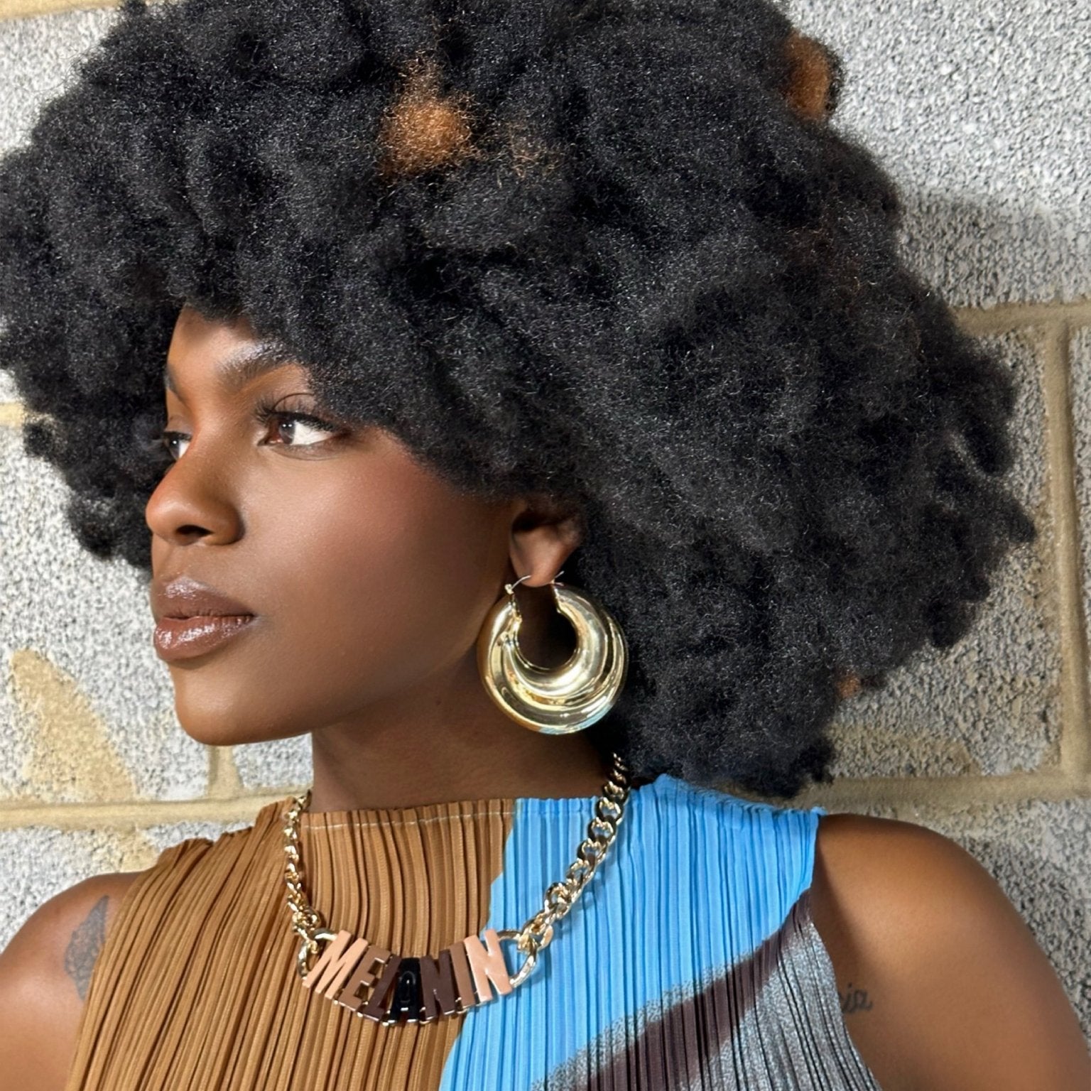 Kwadaso Thick Hoop Earrings - Trufacebygrace