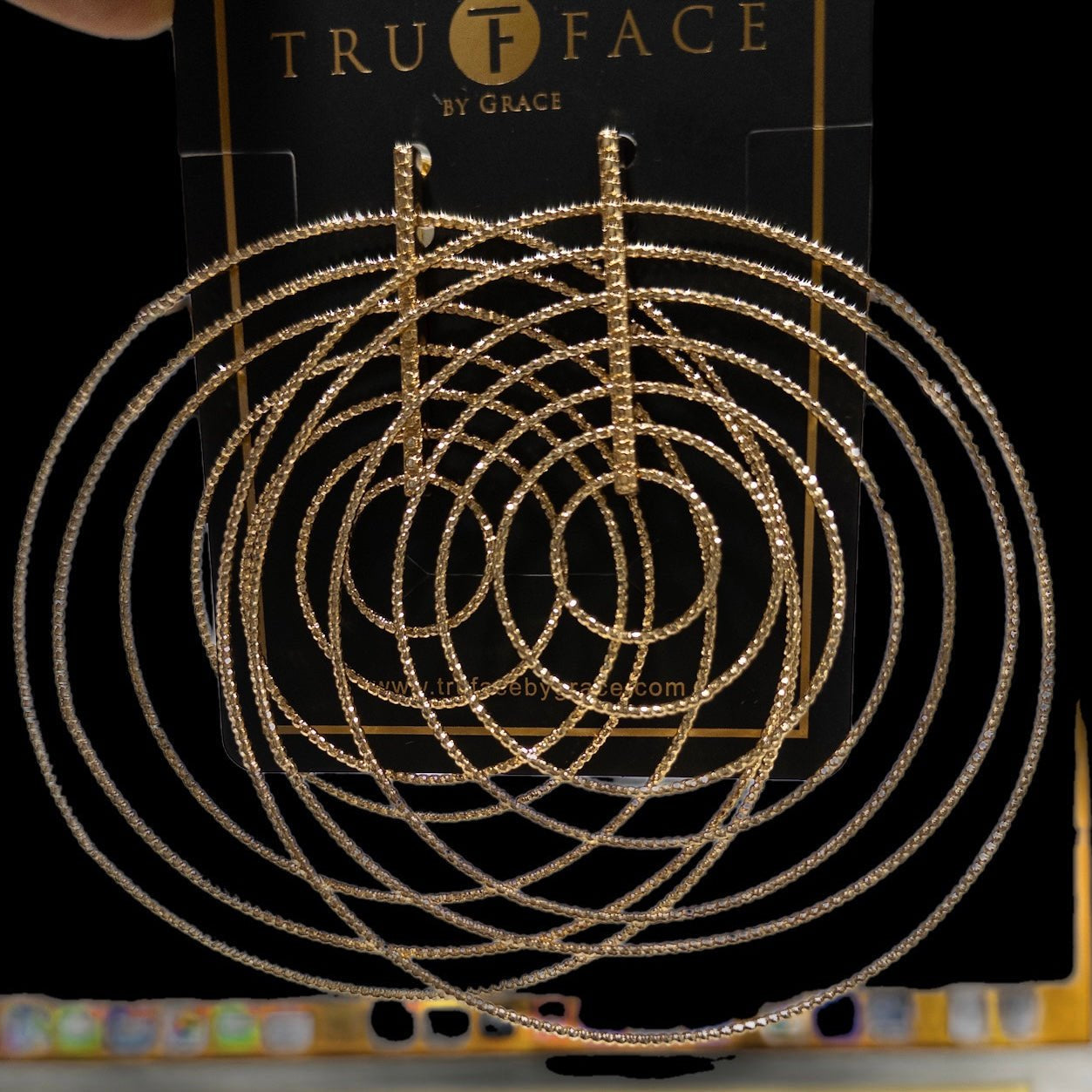 Laci Super Lightweight Statement Circlet Earrings - Trufacebygrace