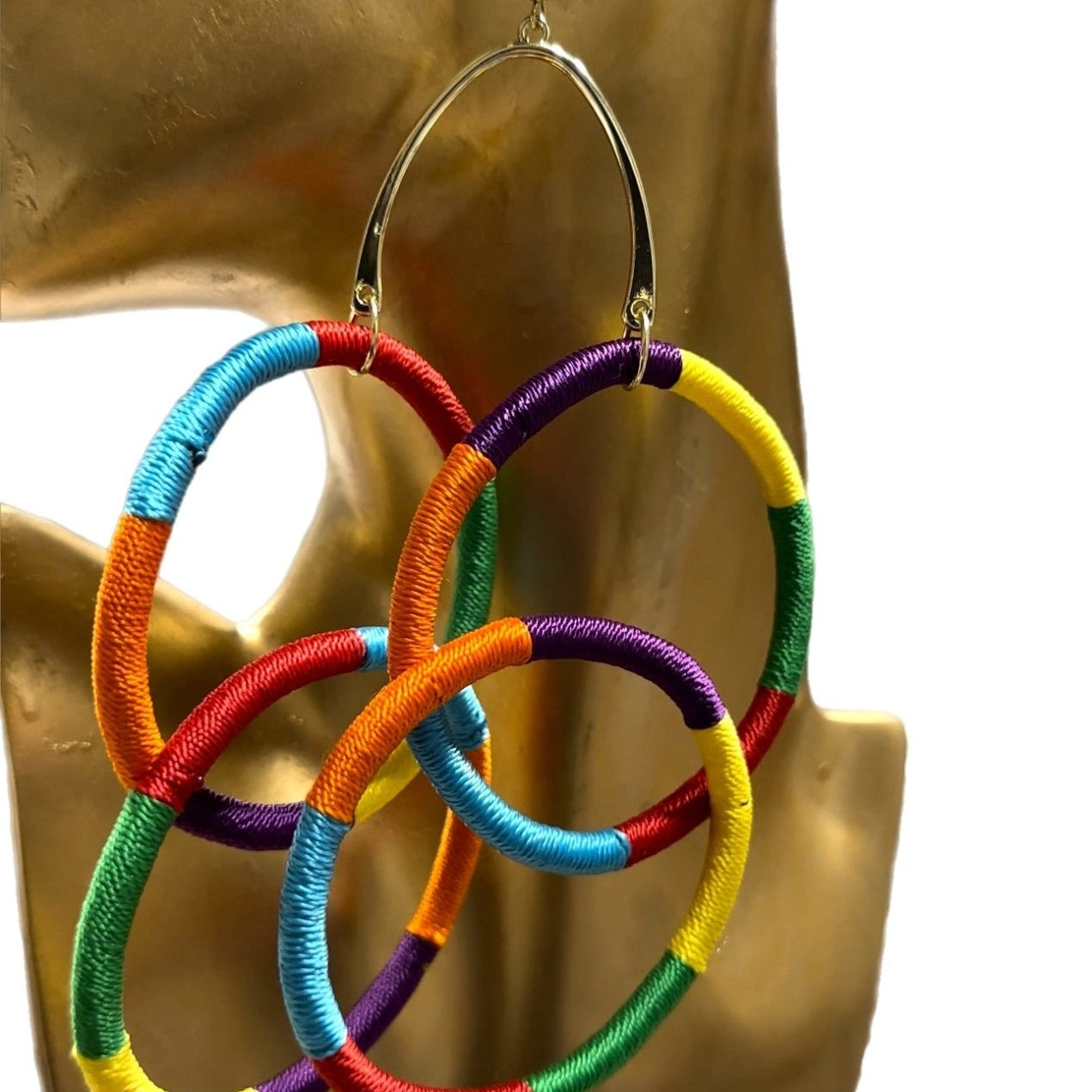 Lightweight multi rings Kukua Earrings - Trufacebygrace