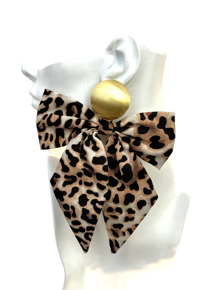 Luxe Bow Earrings - Prints - Trufacebygrace