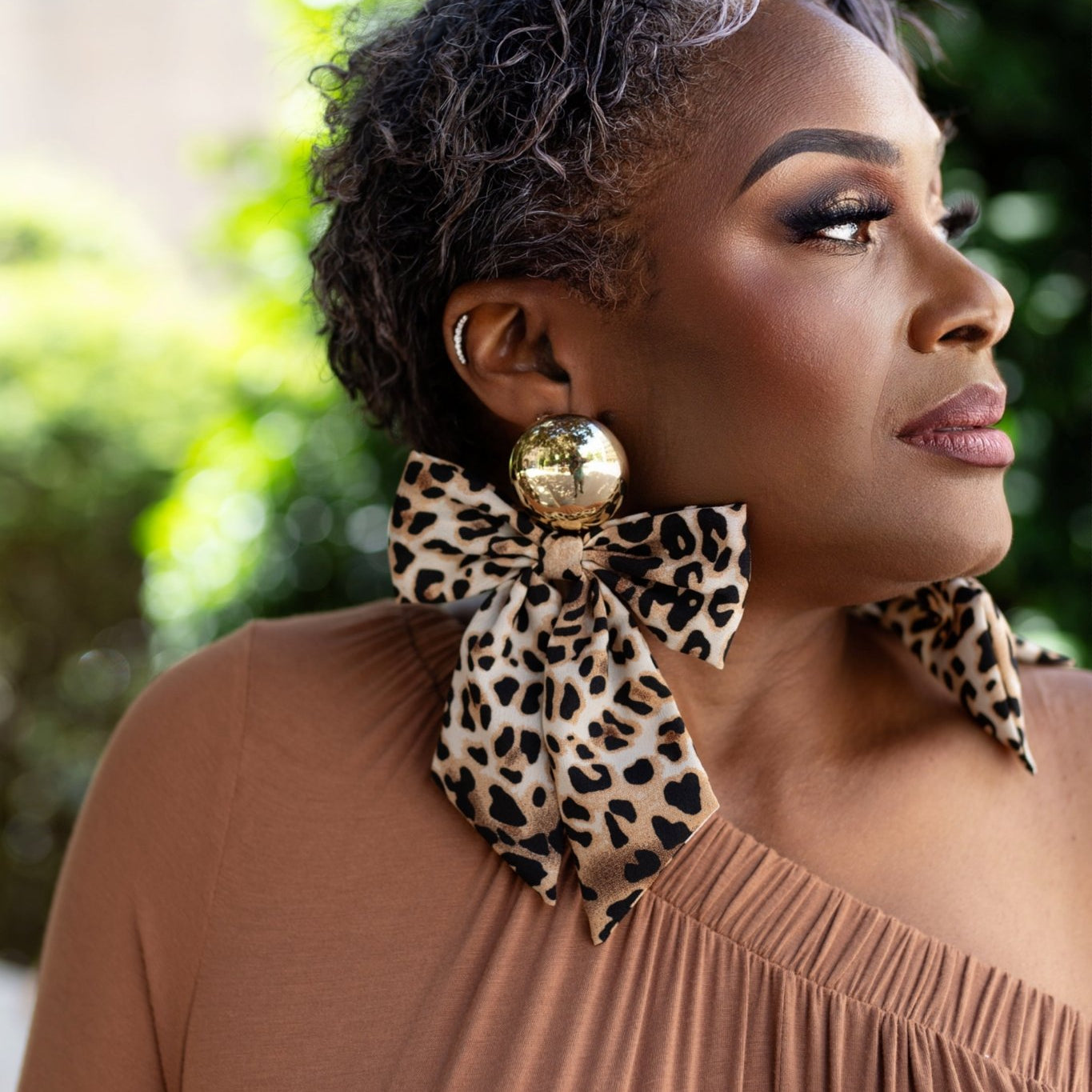 Luxe Bow Earrings - Prints - Trufacebygrace