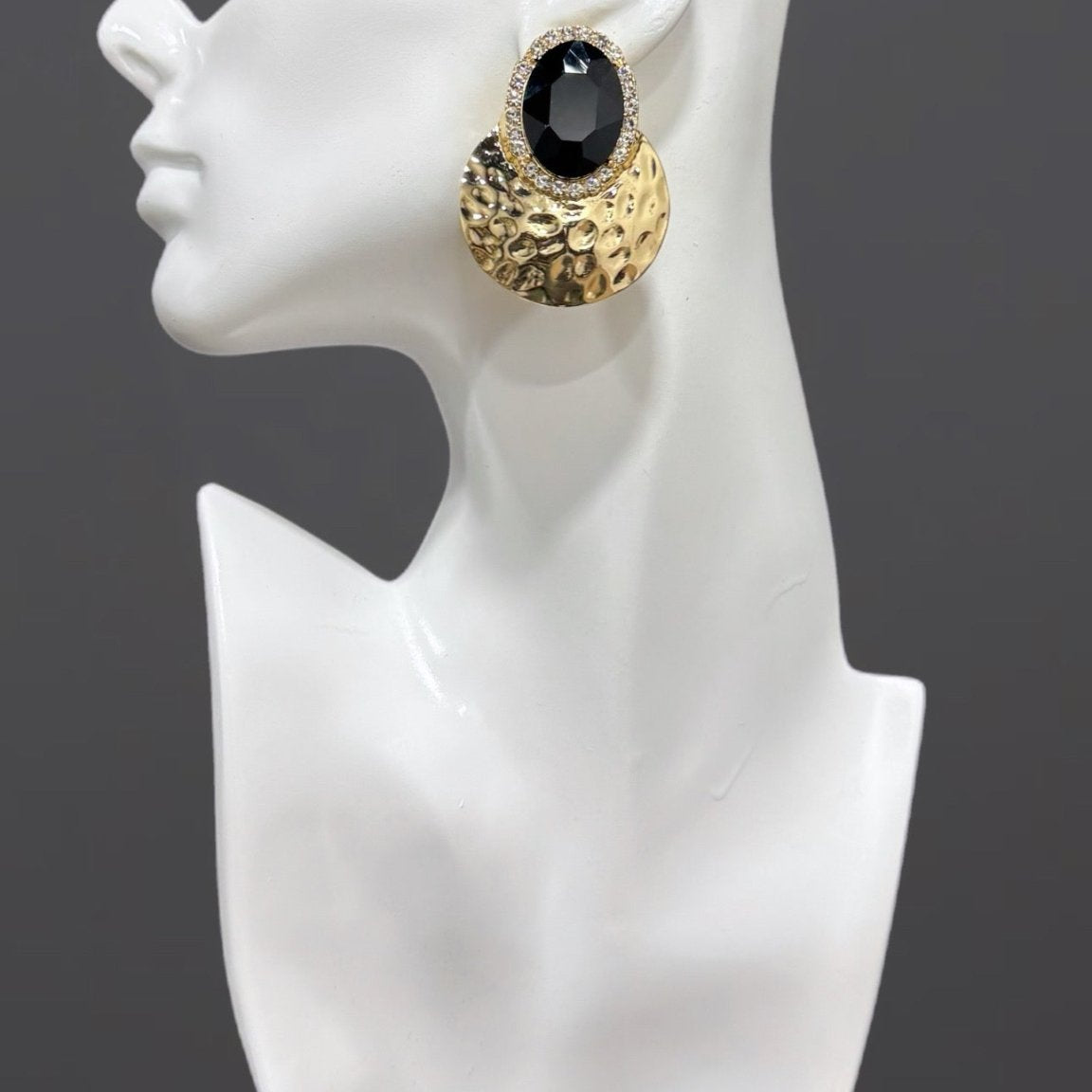 Luxe Orbit Gemstone Earrings - Trufacebygrace