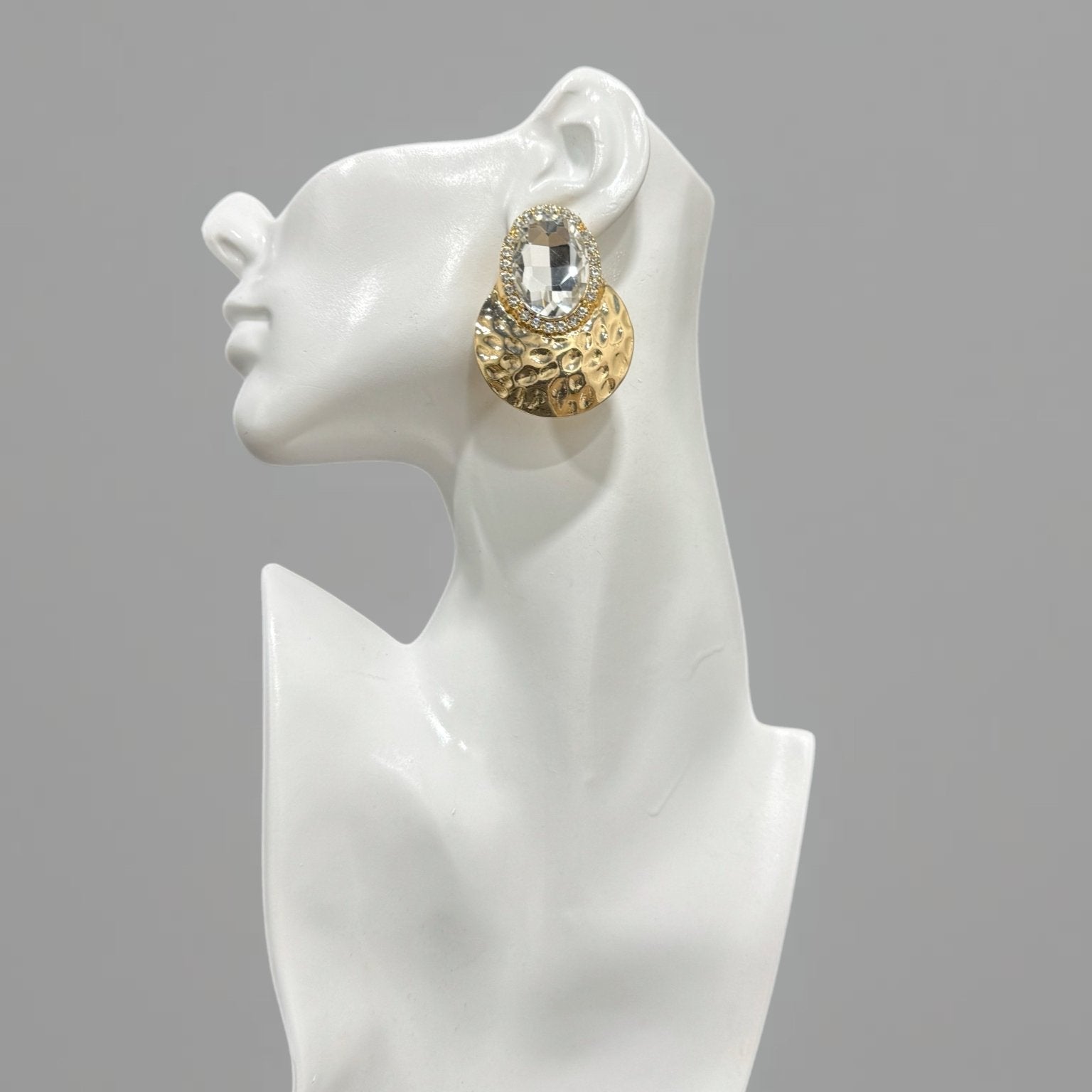 Luxe Orbit Gemstone Earrings - Trufacebygrace