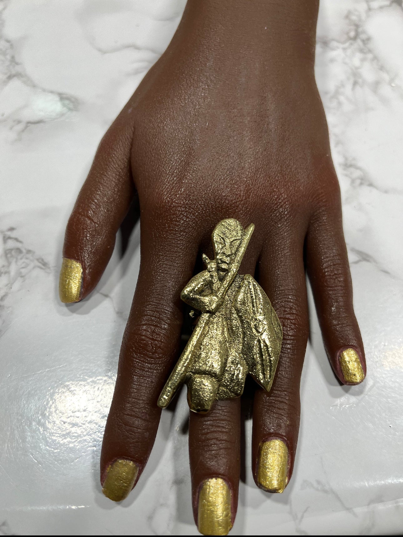 Maasai Warrior Brass Ring - Trufacebygrace
