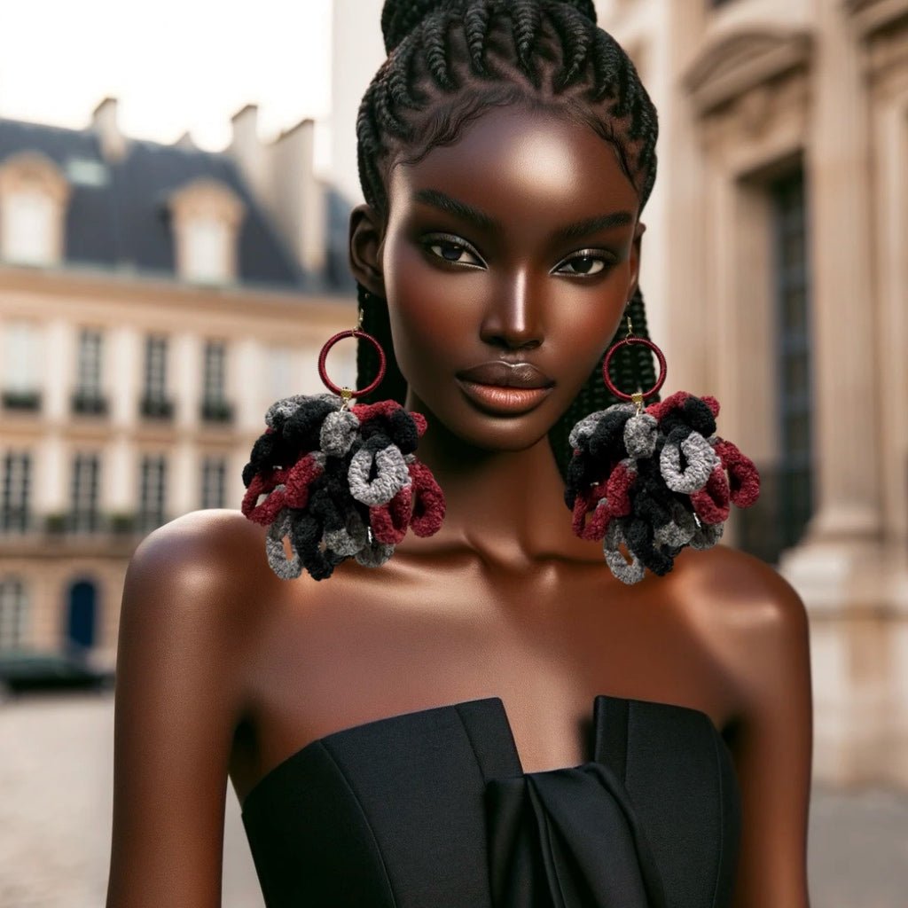 Majestic Loop Yarn Statement Earrings – Trufacebygrace