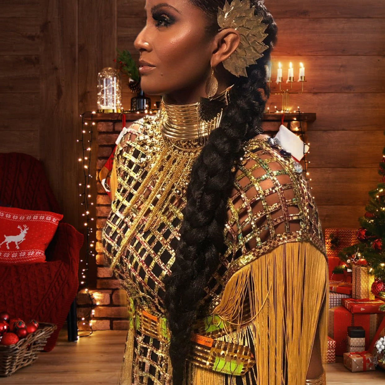Makeda, Queen of Sheba Royal Cover - up - Trufacebygrace