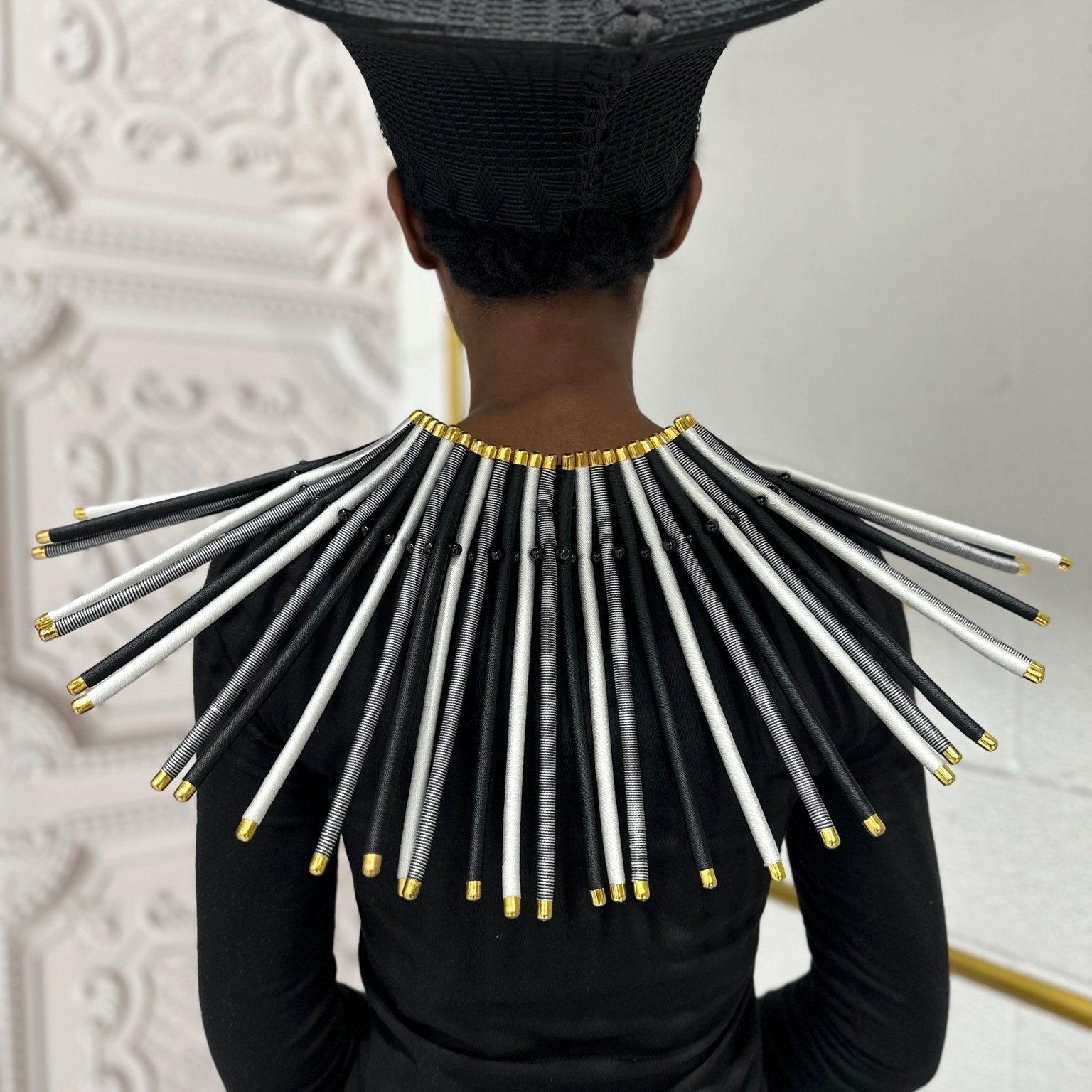 Malkia Collar Necklace/Peplum Belt - Trufacebygrace