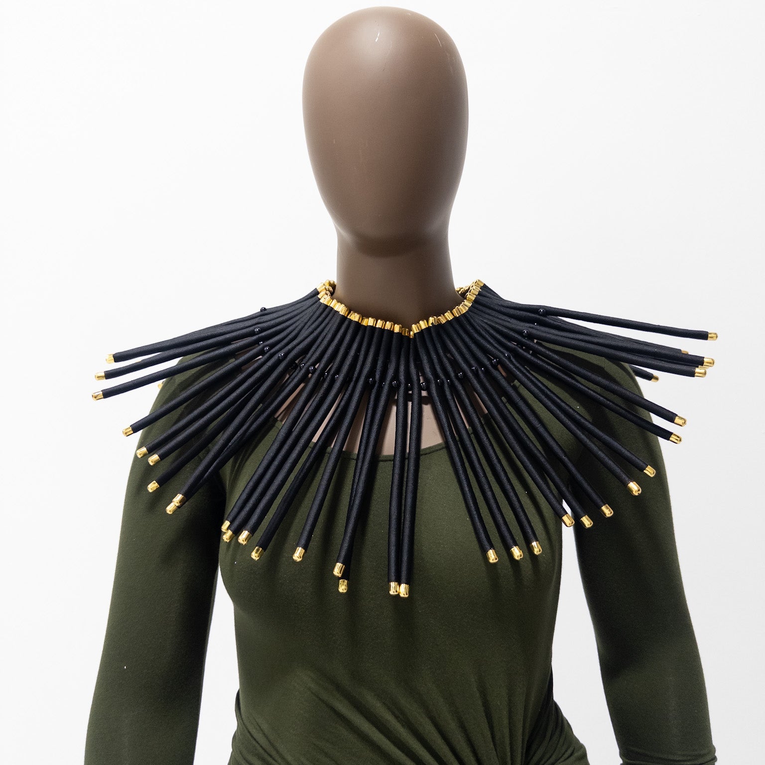 Malkia Collar Necklace/Peplum Belt - Trufacebygrace