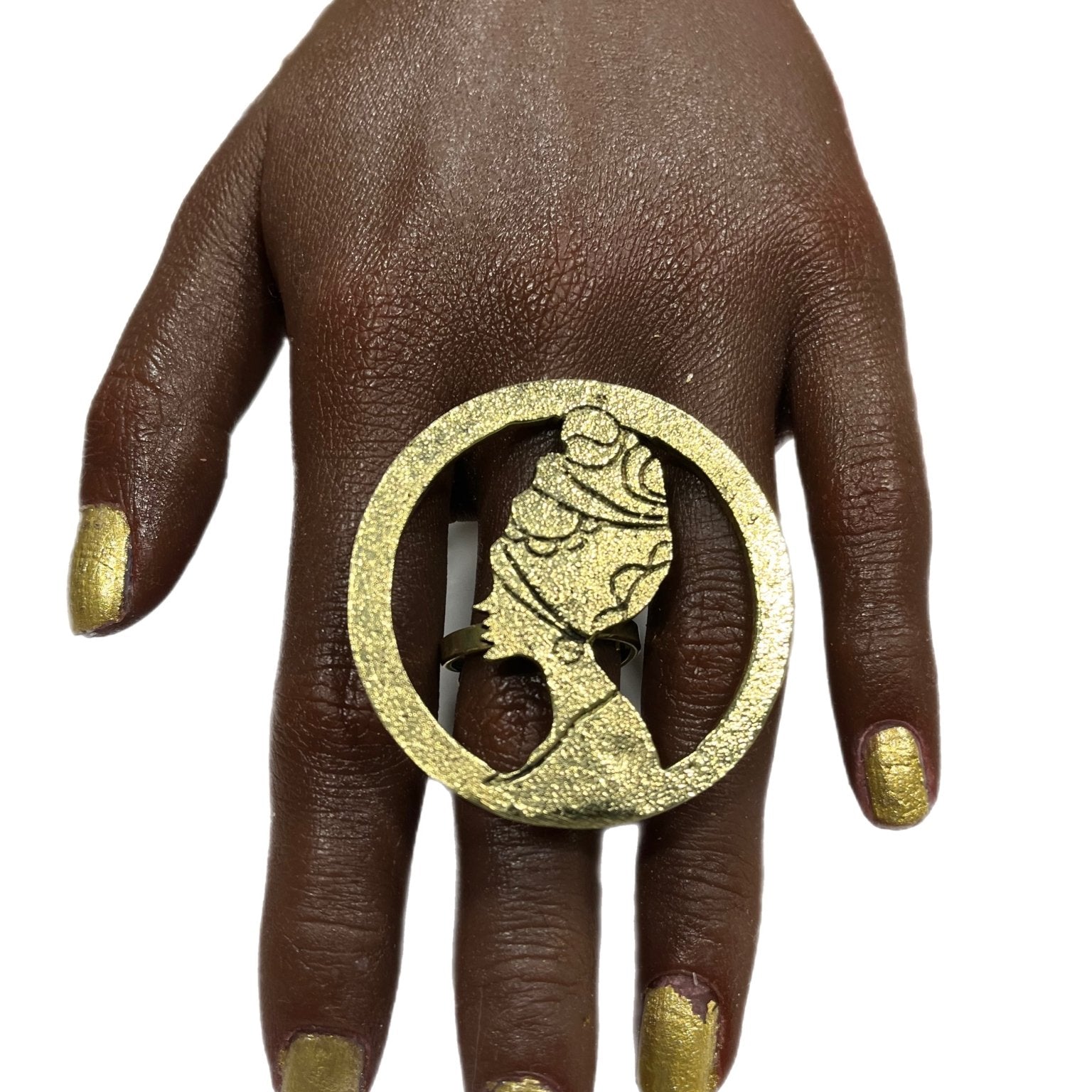Mama Africa brass ring - Trufacebygrace