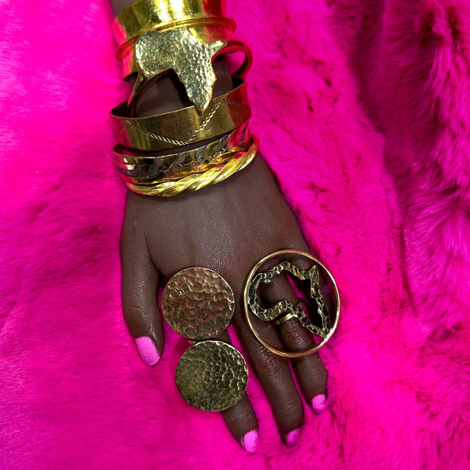 Mekofie bracelets and Ring Set - Trufacebygrace