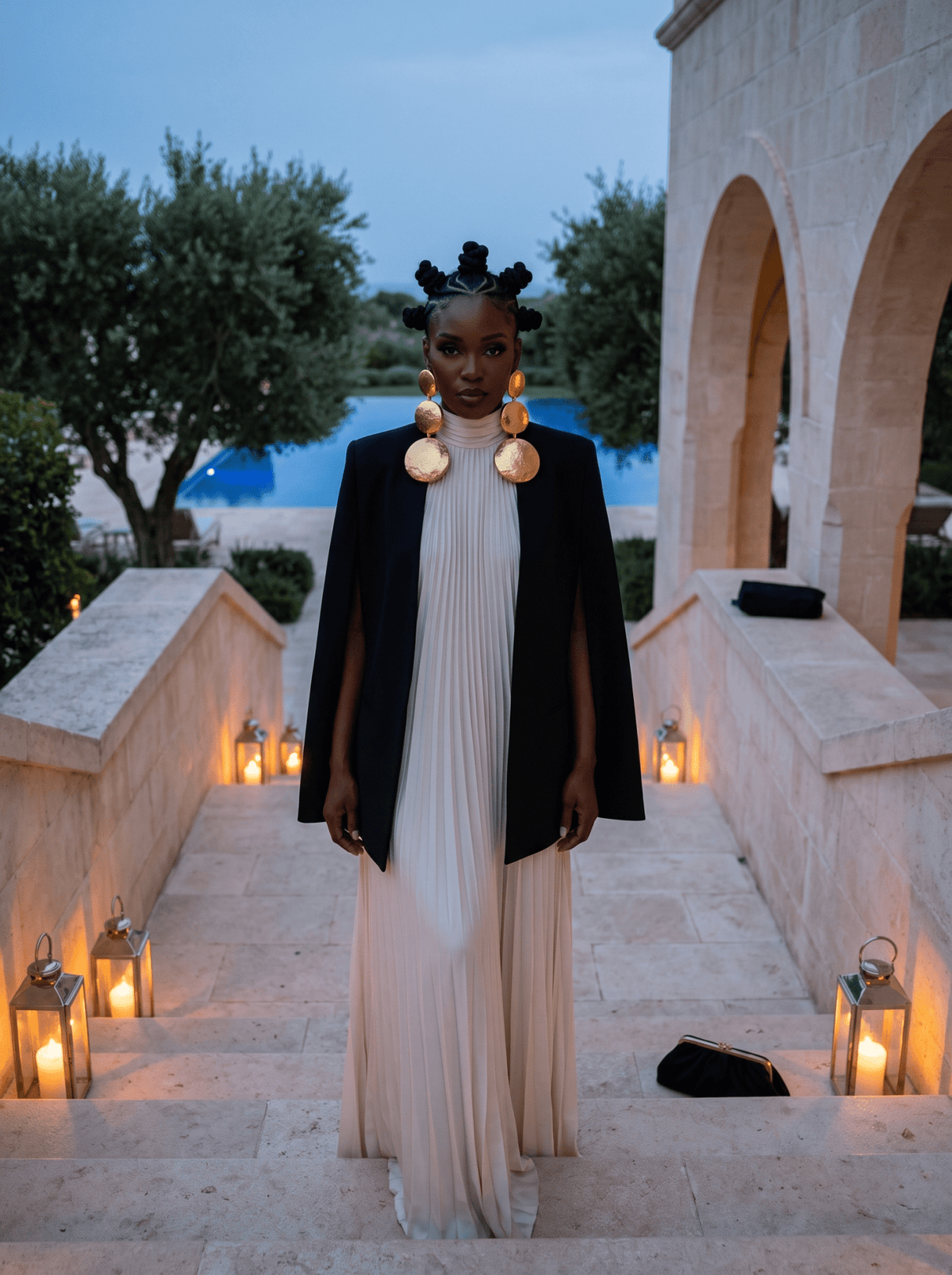 Miensa Gold Discs Foil Earrings - Trufacebygrace