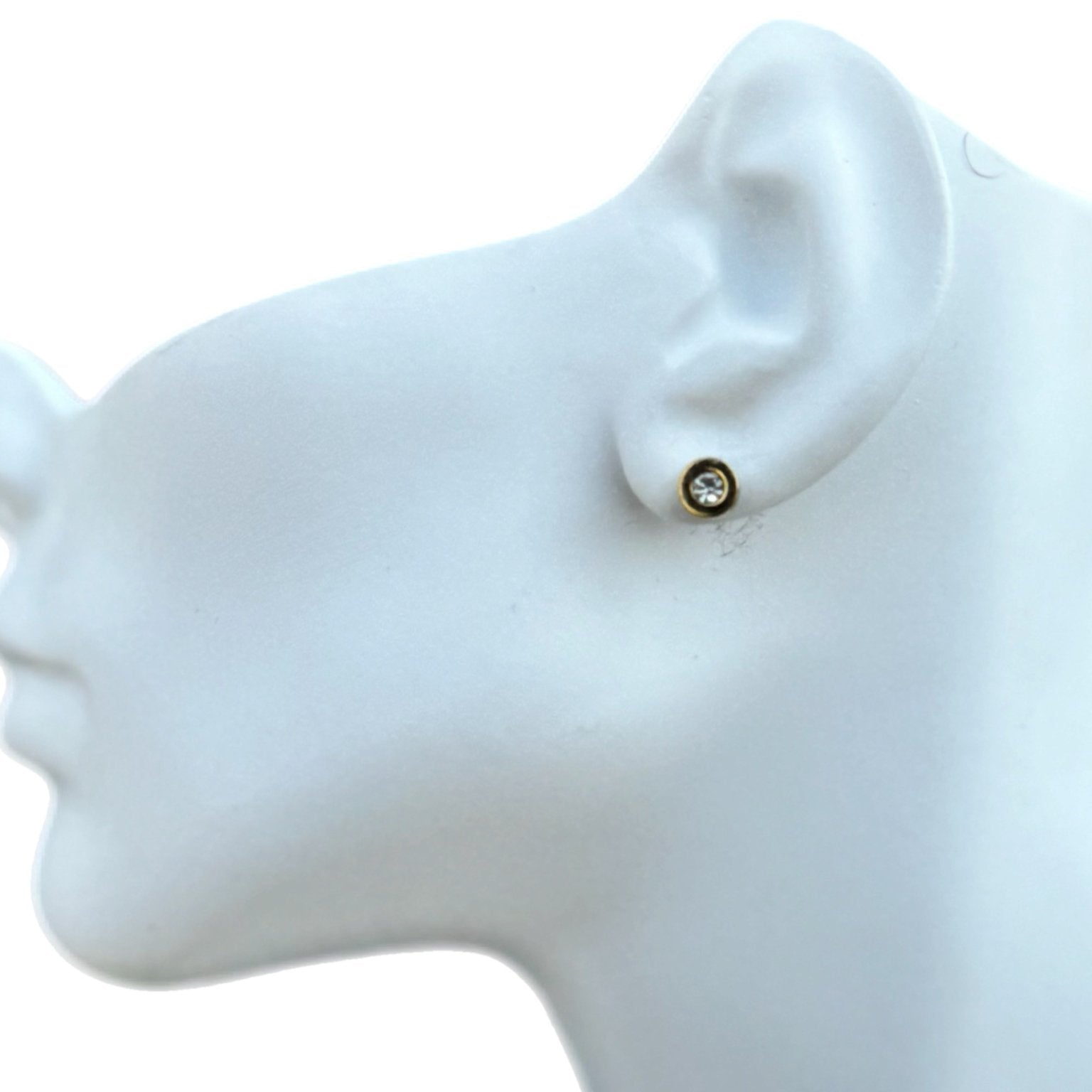 Minimalist Gold Stud Earrings - Trufacebygrace