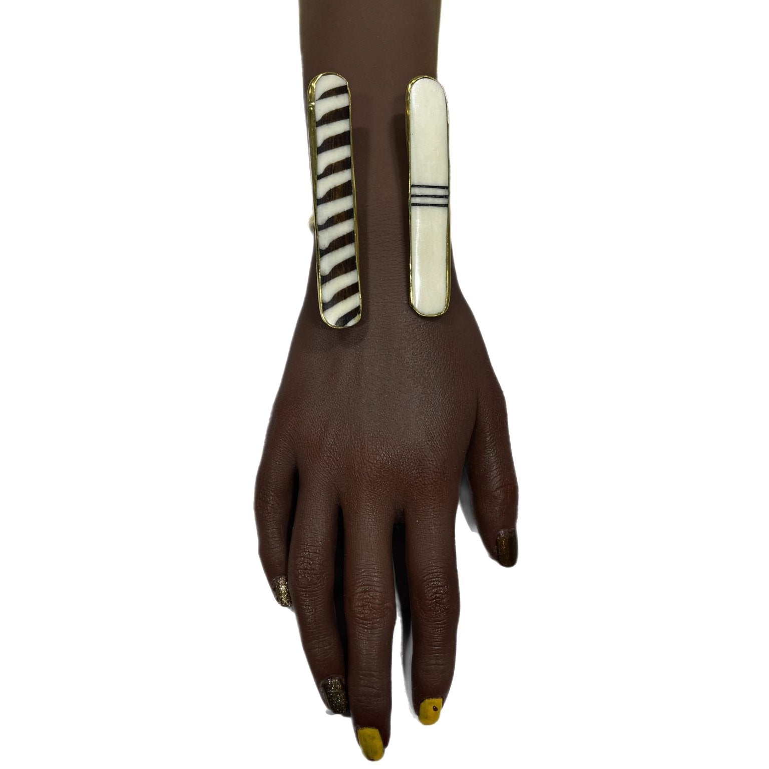 Mofasa Zebra Cuffs/bracelet - Trufacebygrace