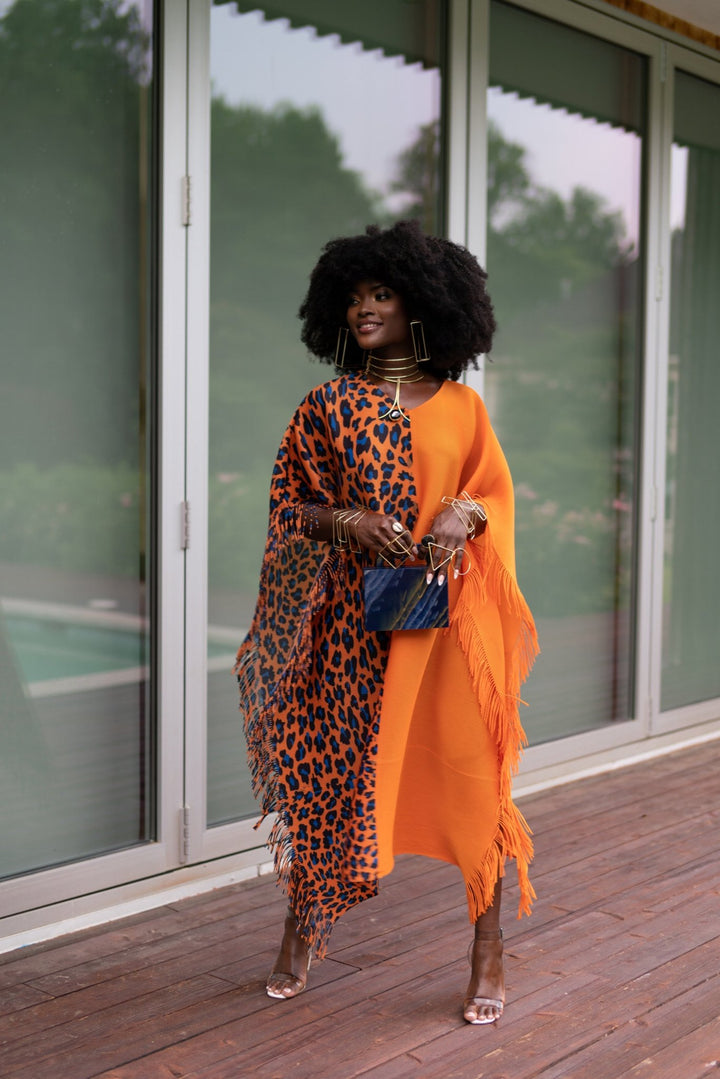 Monifah pleated safari bouncy Dress - Trufacebygrace