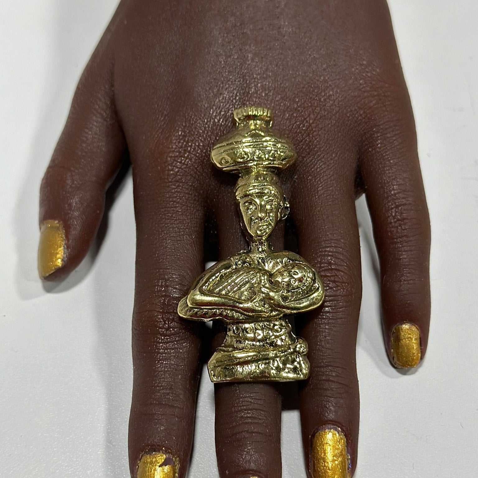 Motherland's Grace Brass Ring - Trufacebygrace