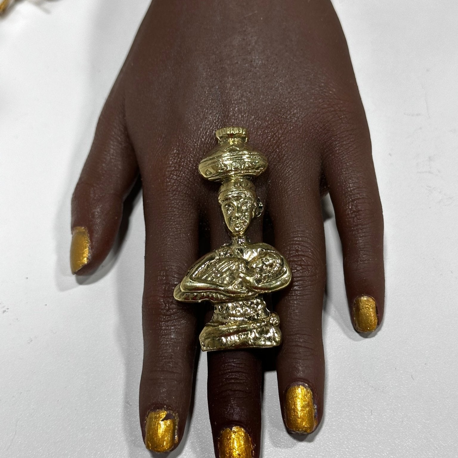 Motherland's Grace Brass Ring - Trufacebygrace