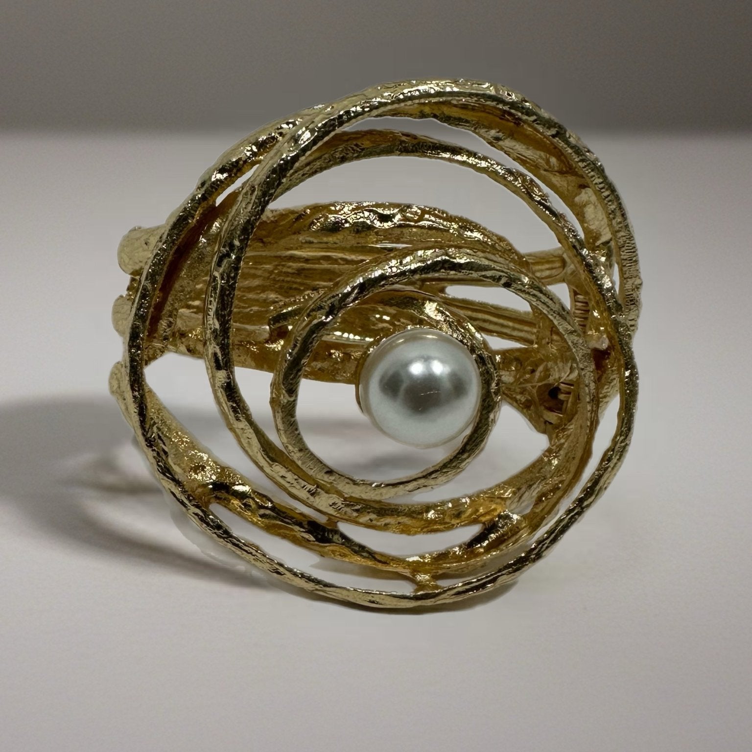 Munchem Pearl statement Bangle / bracelet - Trufacebygrace