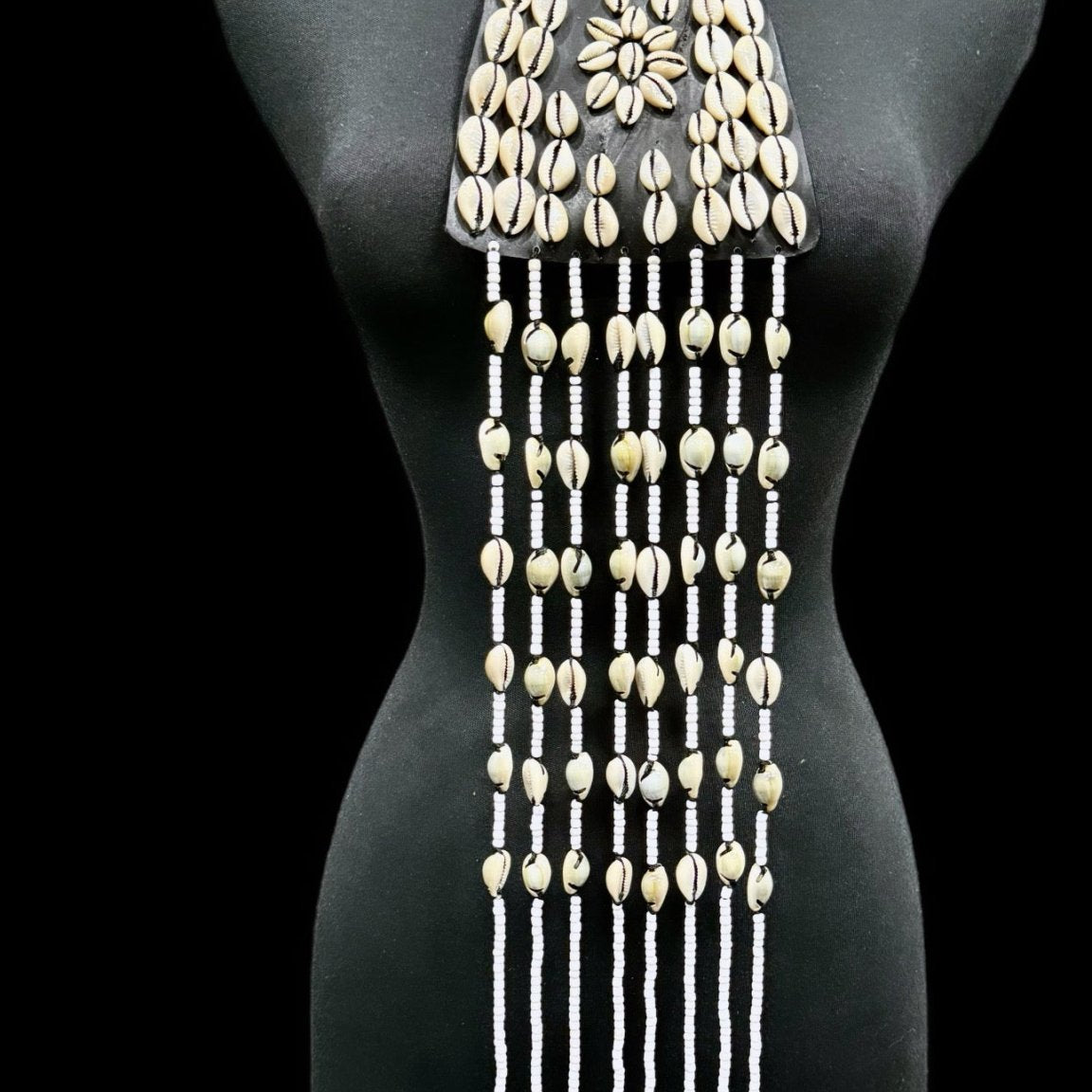 Musa Waterfall Cowry Shell Necklace - Trufacebygrace