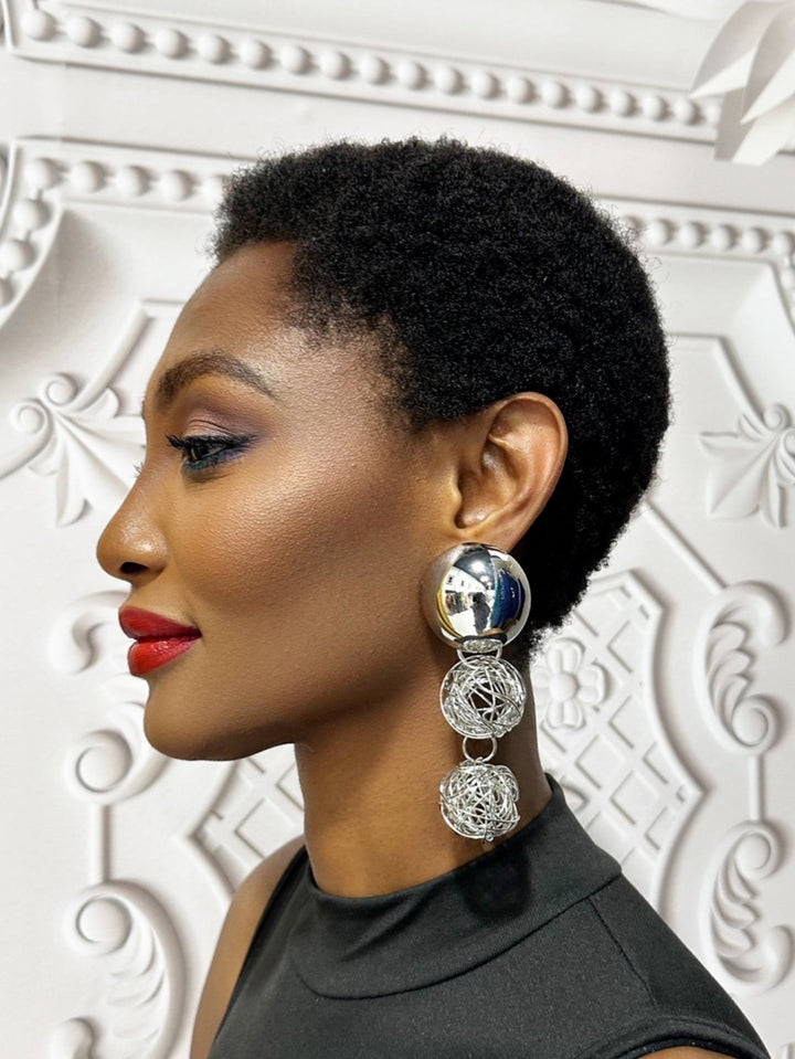 Muzungu Wire Orb Earrings - Trufacebygrace