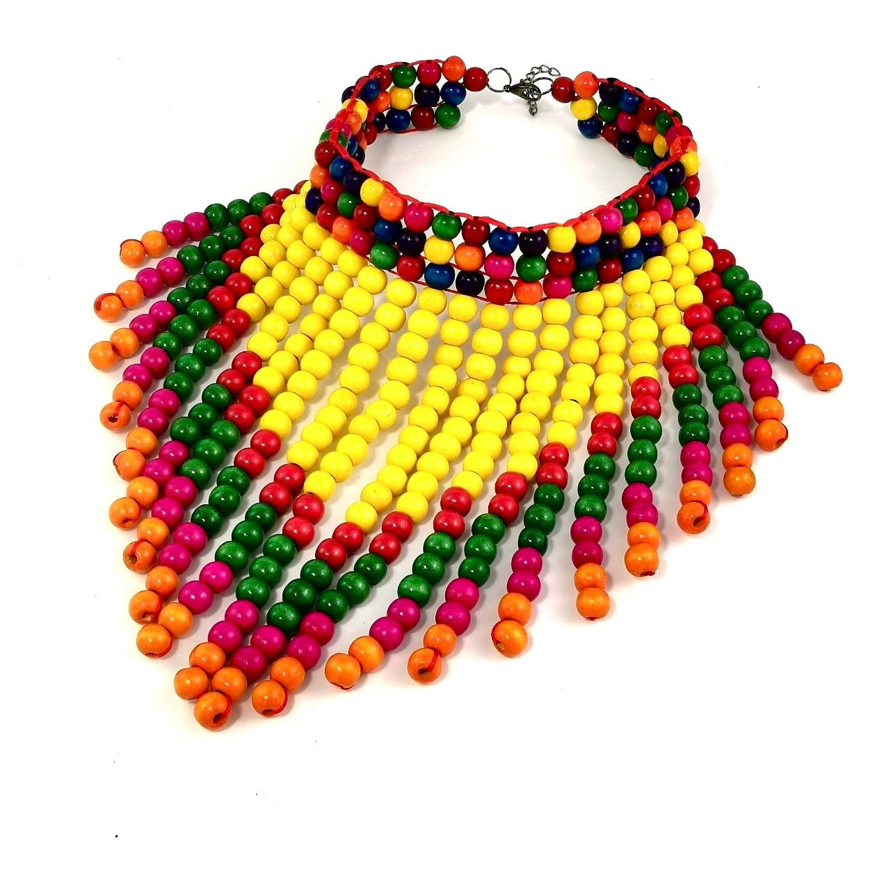 Naka Wooden beads necklace - Trufacebygrace