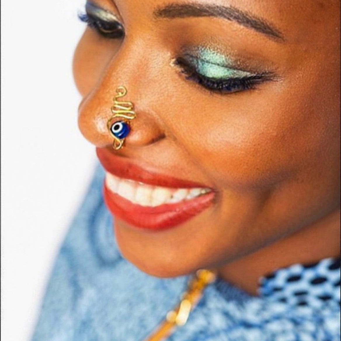Nazar nose ring/cuff - Trufacebygrace