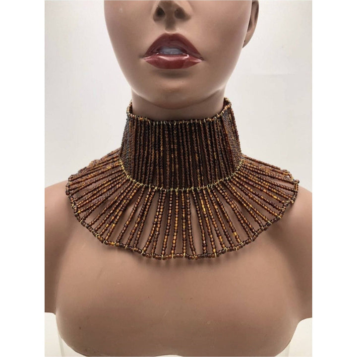 Nefertiti beaded Choker - Trufacebygrace