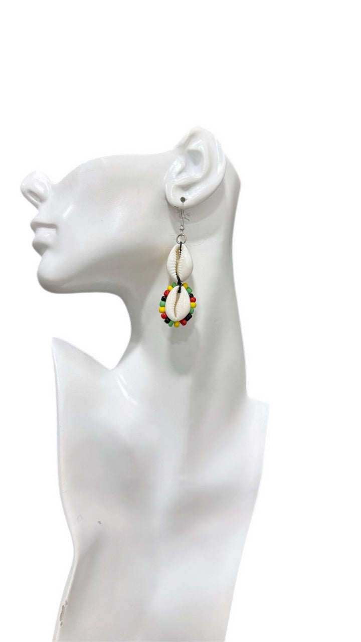 Nhyira Cowrie Earrings - Trufacebygrace