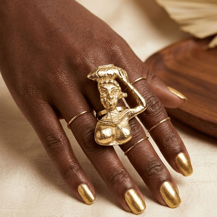 No One Sees My Struggle Ring - Trufacebygrace