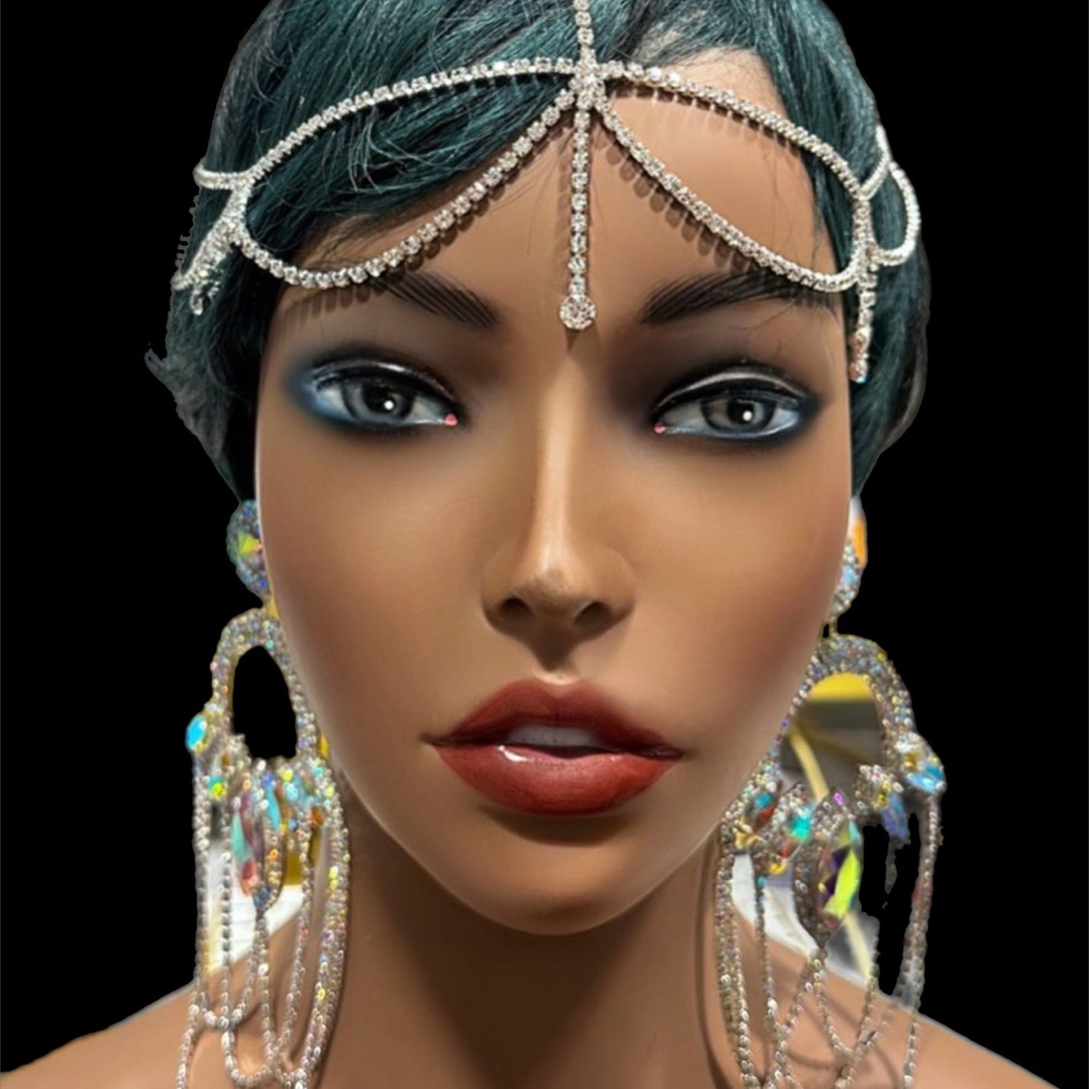 Noma Rhinestone headpiece - Trufacebygrace