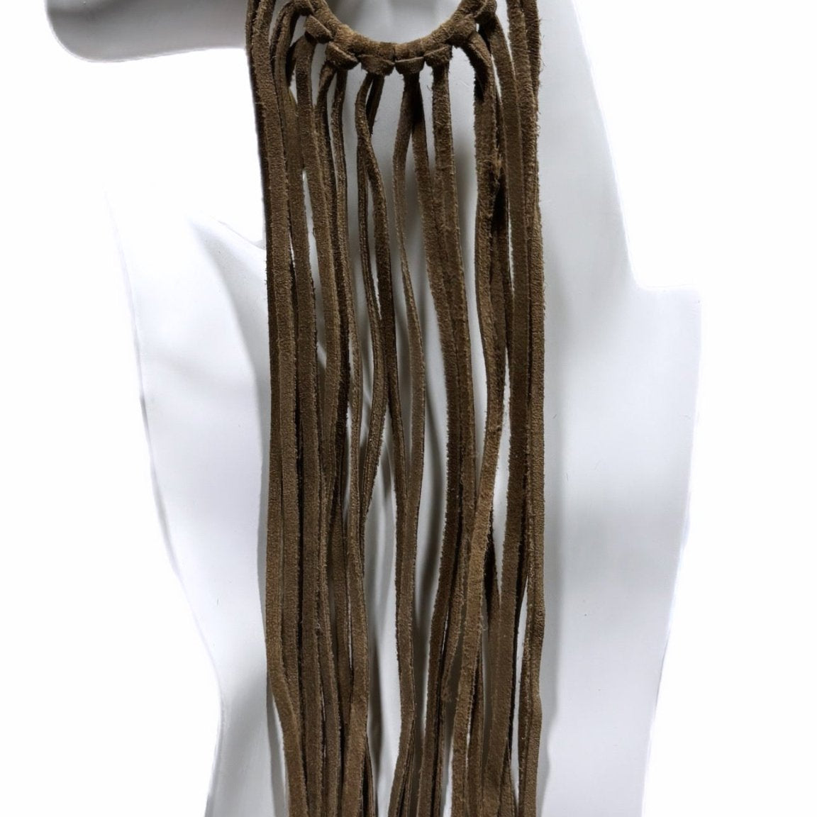 Nomad Spirit Leather Fringe Earrings - Trufacebygrace
