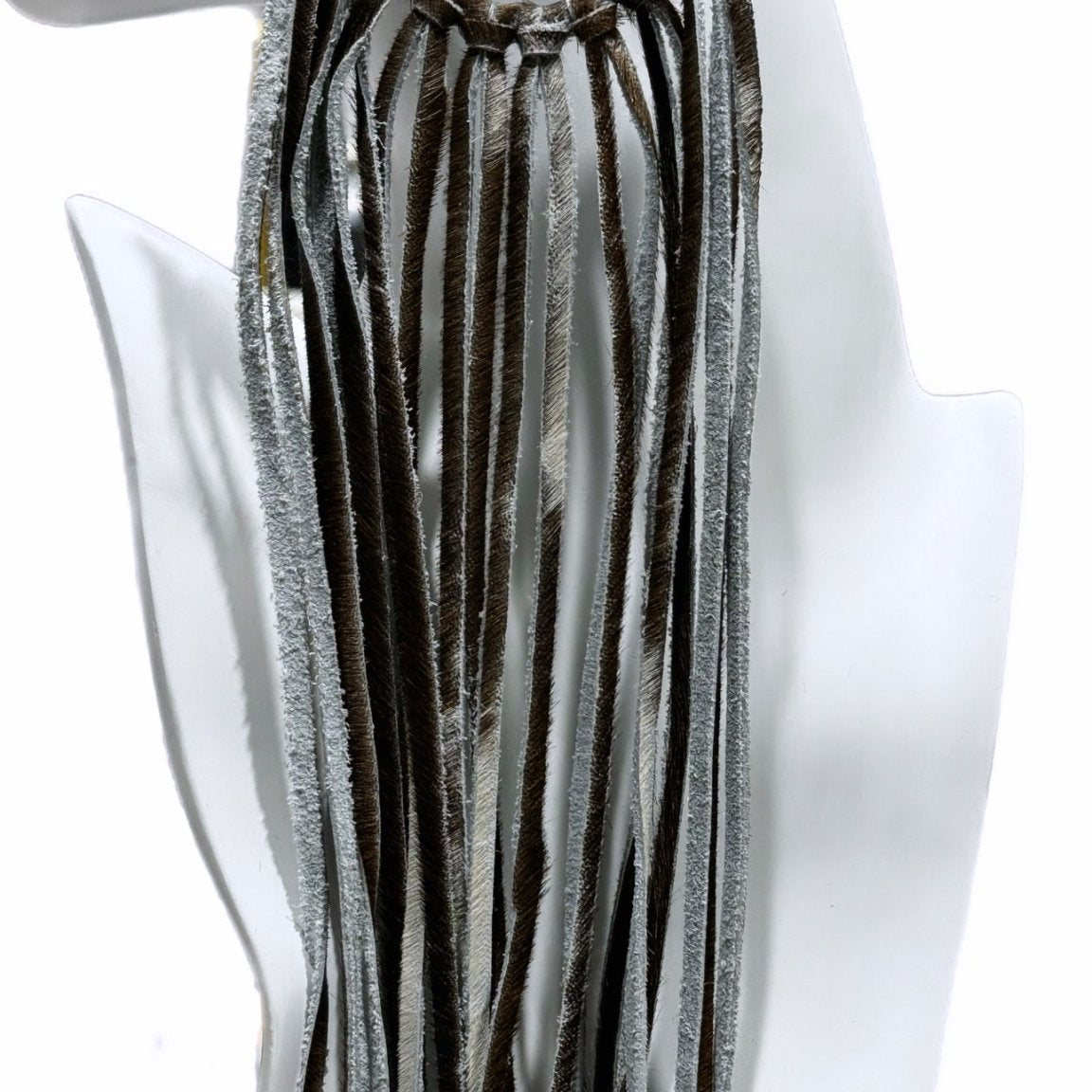 Nomad Spirit Leather Fringe Earrings - Trufacebygrace