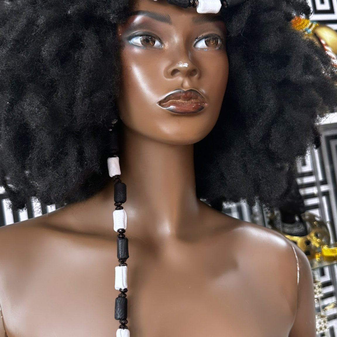 Ntoma Statement Kandy Earrings - Trufacebygrace