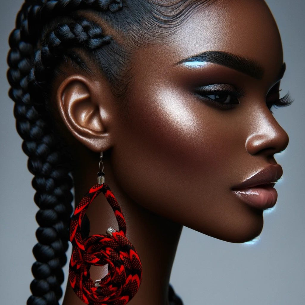 Ntoma Swirl Earrings - Trufacebygrace