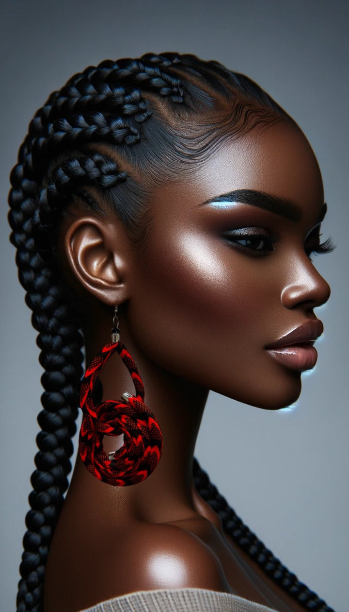 Ntoma Swirl Earrings - Trufacebygrace