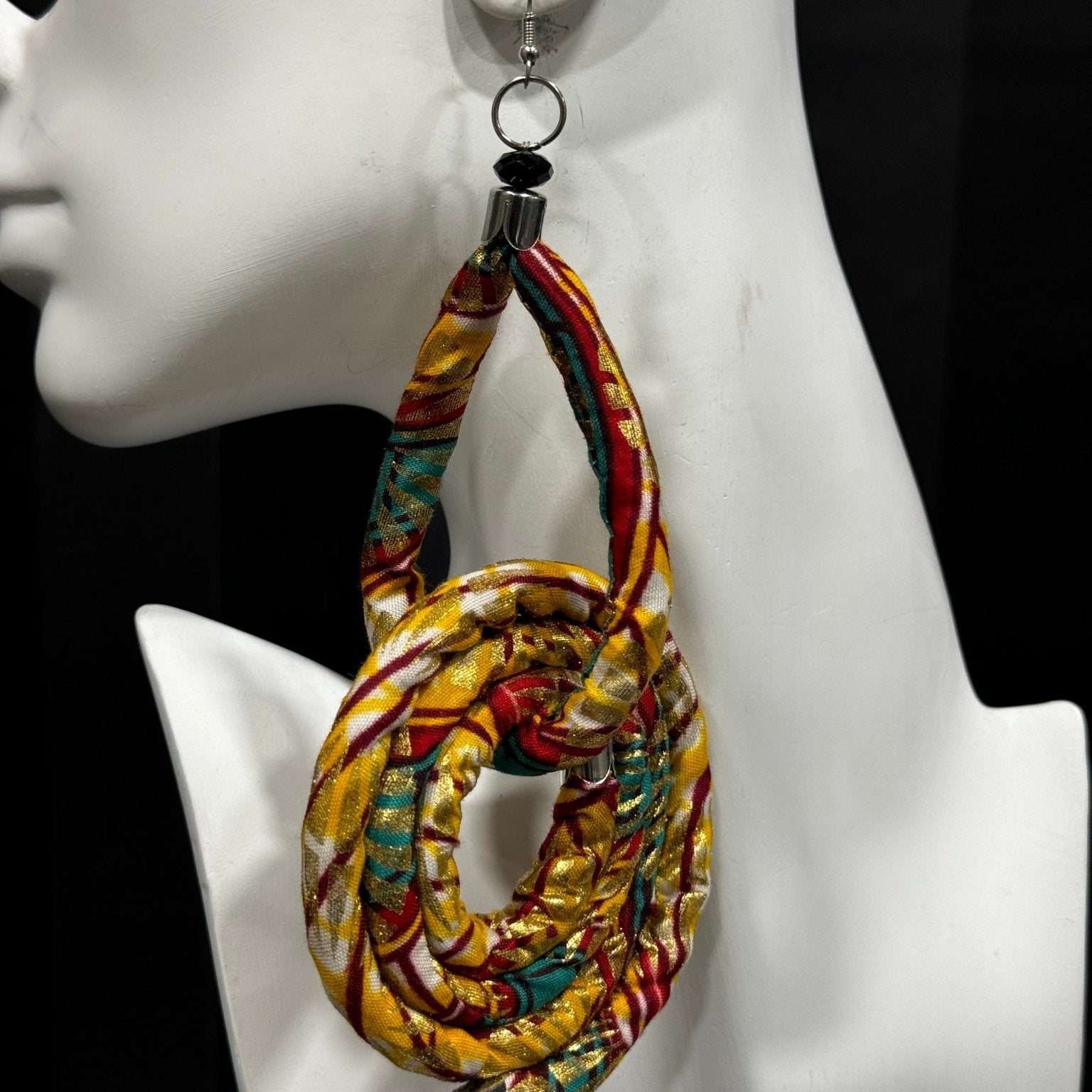 Ntoma Swirl Earrings - Trufacebygrace