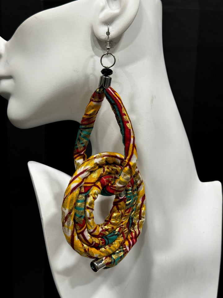 Ntoma Swirl Earrings - Trufacebygrace