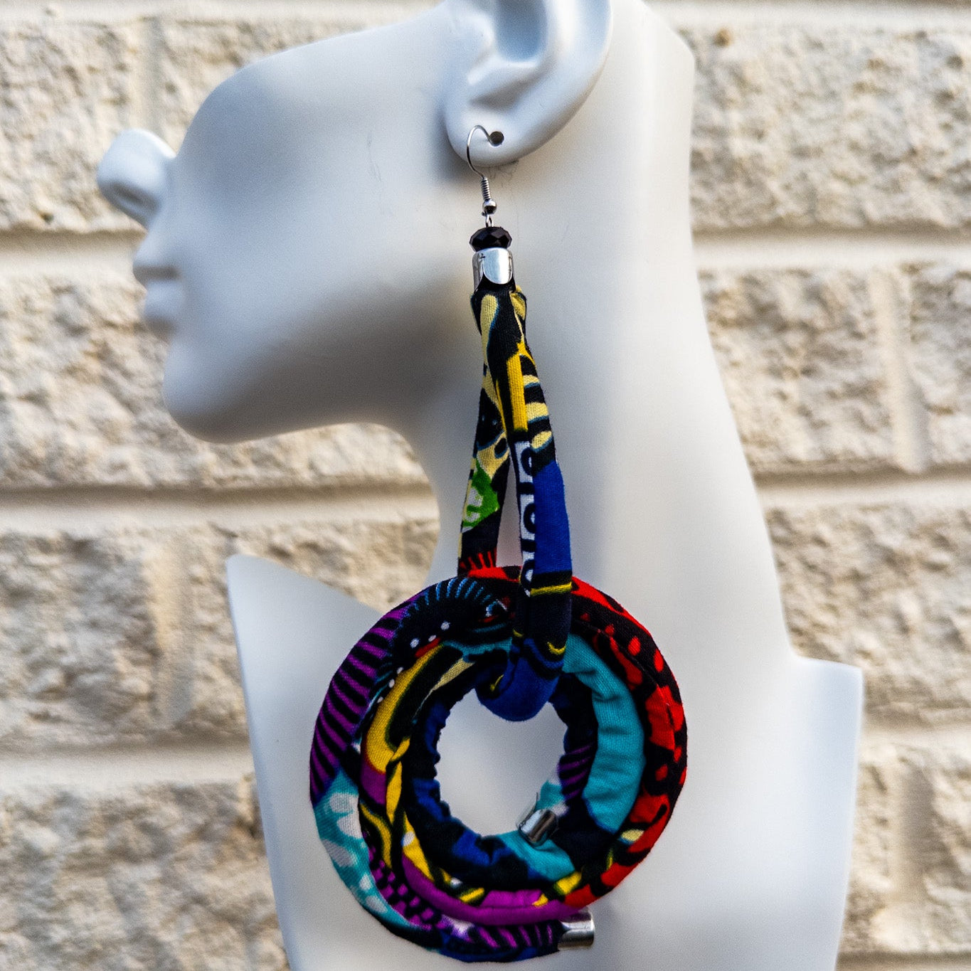 Ntoma Swirl Earrings - Trufacebygrace