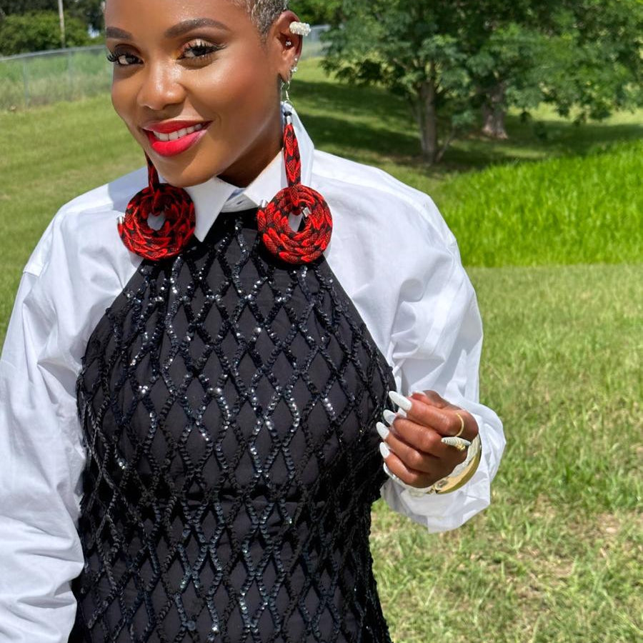 Ntoma Swirl Earrings - Trufacebygrace