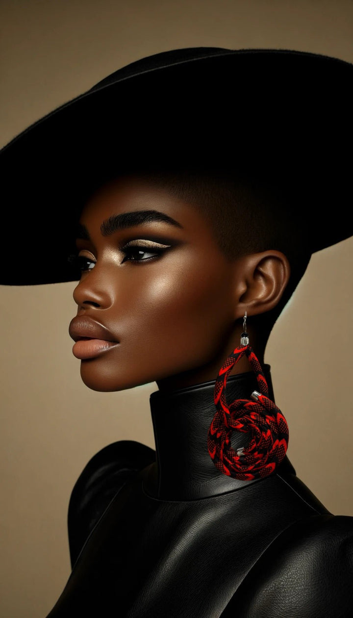 Ntoma Swirl Earrings - Trufacebygrace