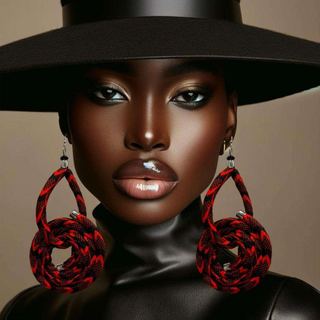 Ntoma Swirl Earrings - Trufacebygrace