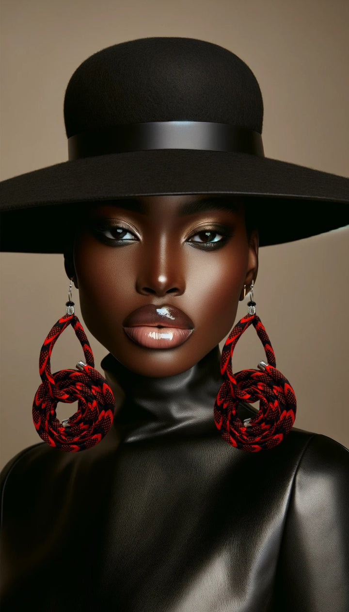 Ntoma Swirl Earrings - Trufacebygrace