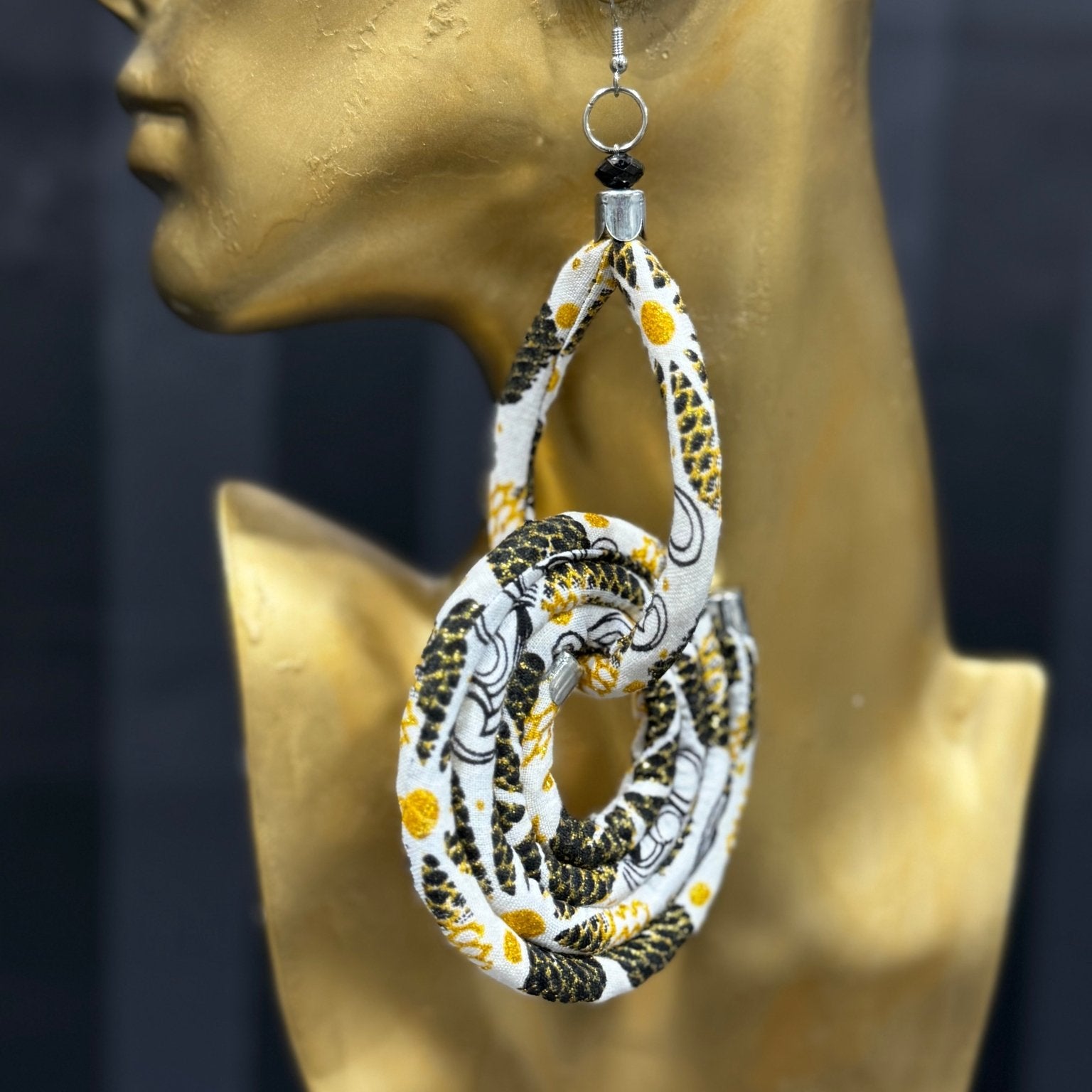 Ntoma Swirl Earrings - Trufacebygrace
