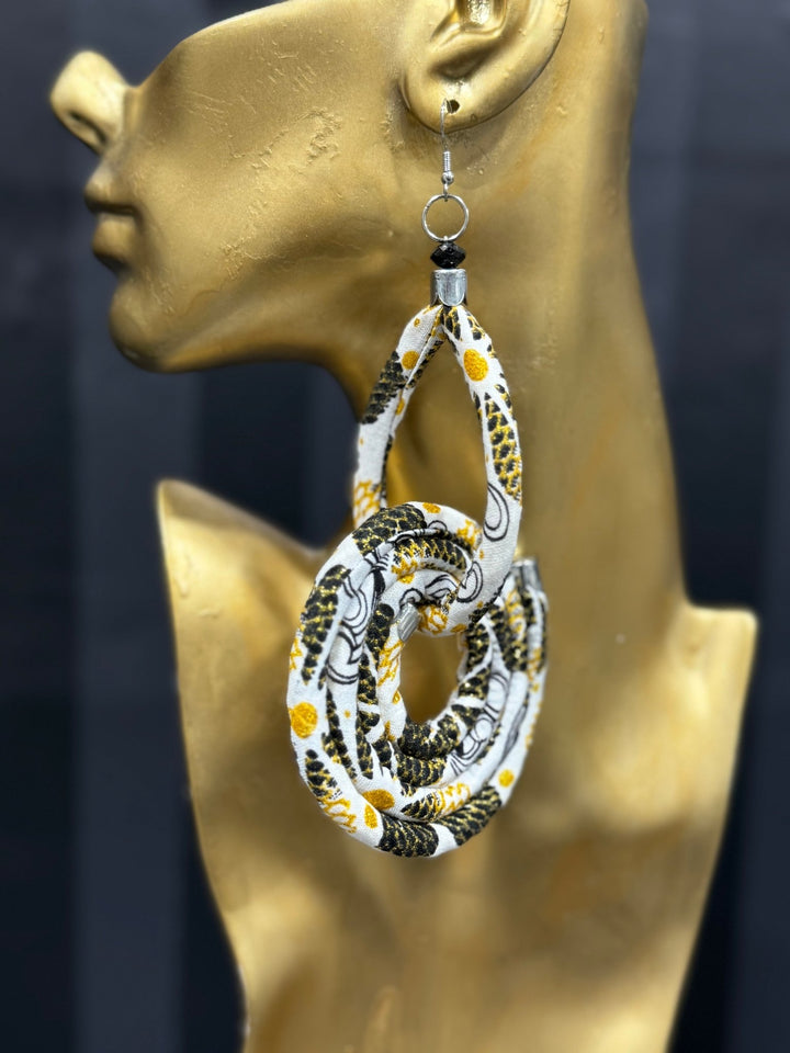 Ntoma Swirl Earrings - Trufacebygrace