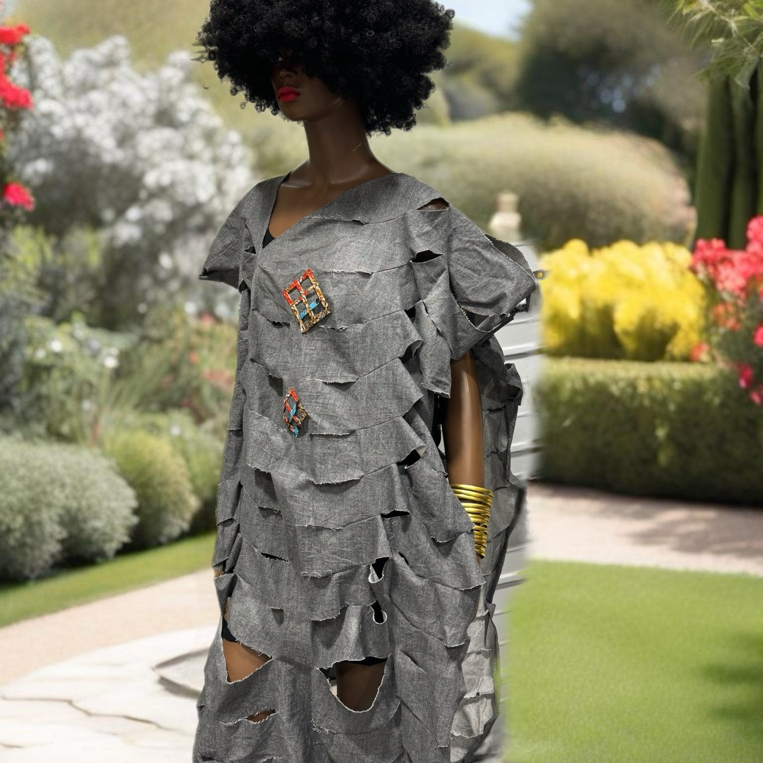Ntwetwa cut out Kaftan - Trufacebygrace