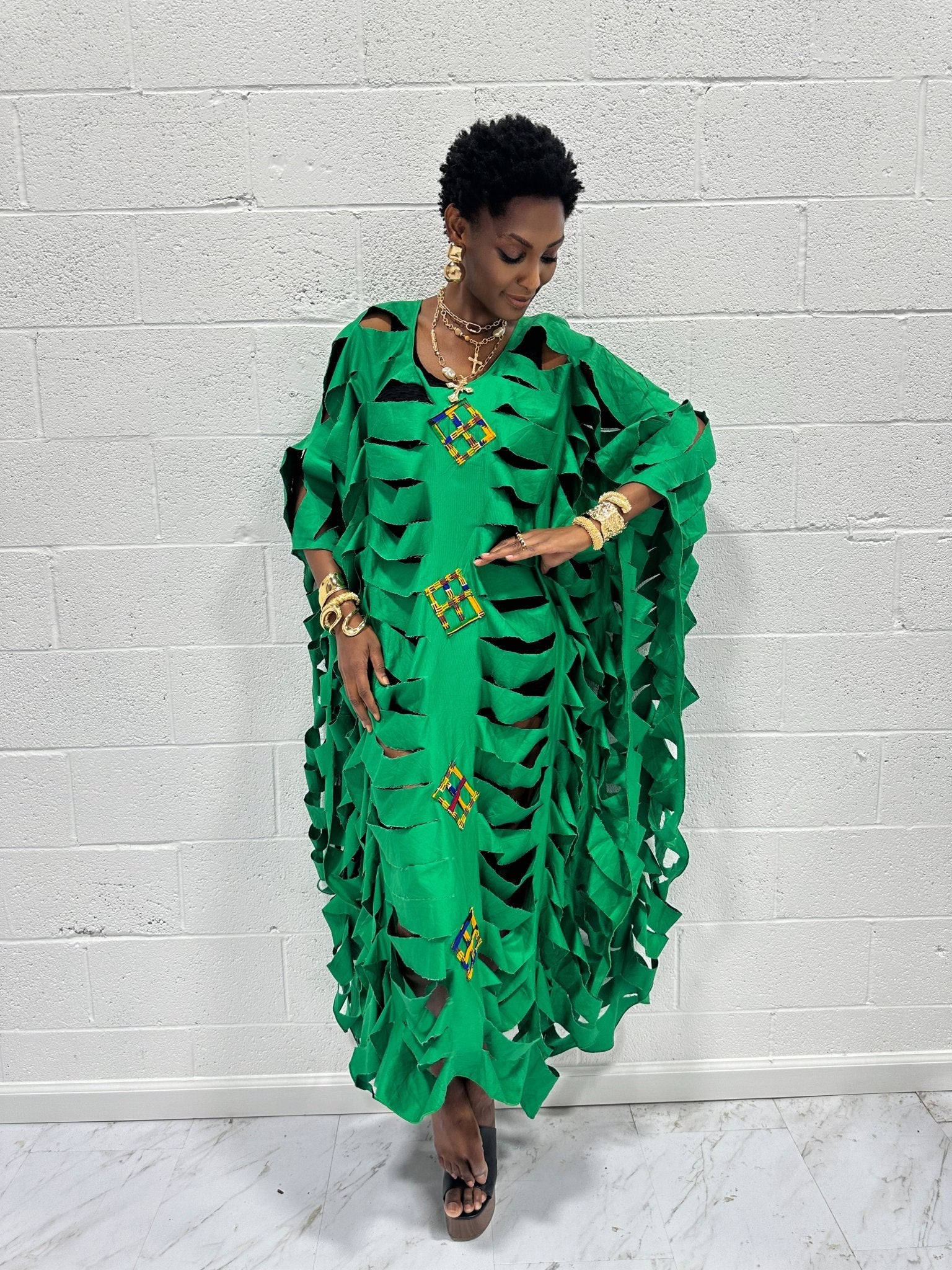 Ntwetwa cut out Kaftan - Trufacebygrace