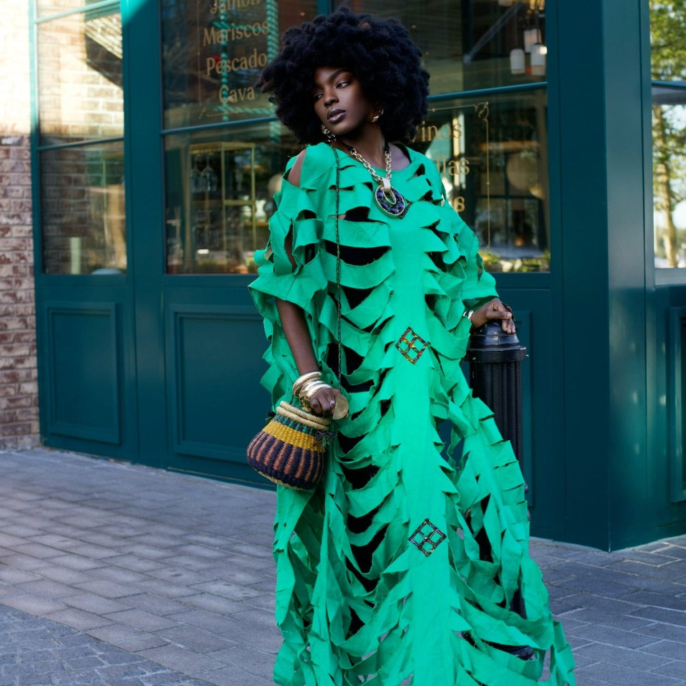 Ntwetwa cut out Kaftan - Trufacebygrace