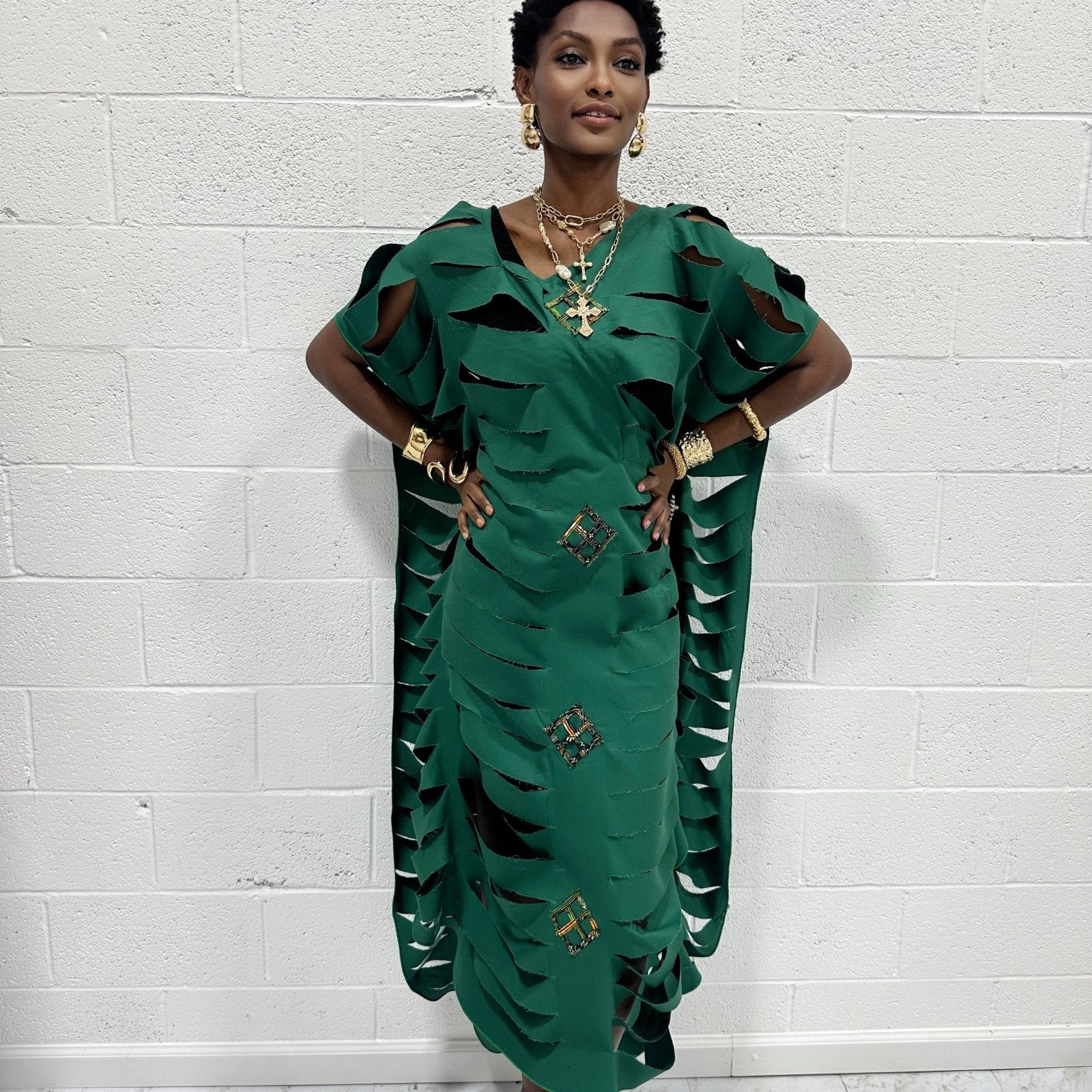 Ntwetwa cut out Kaftan - Trufacebygrace