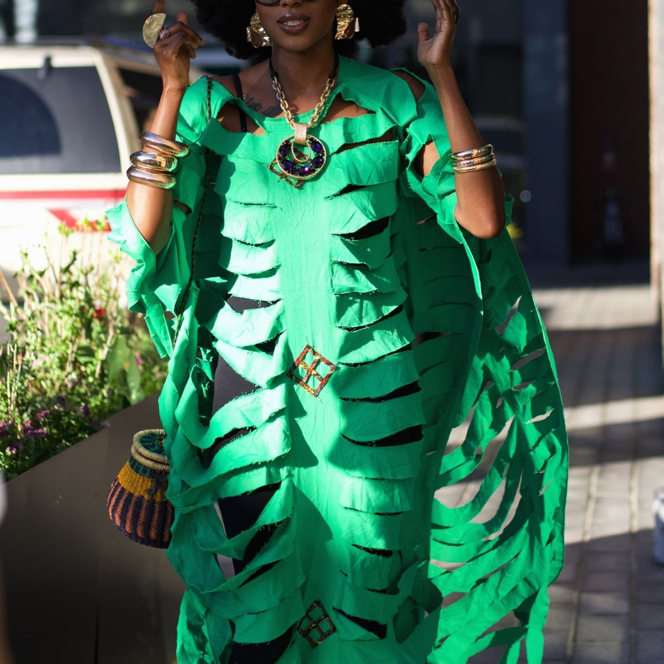 Ntwetwa Unisex Cut - Out Kaftan - Trufacebygrace