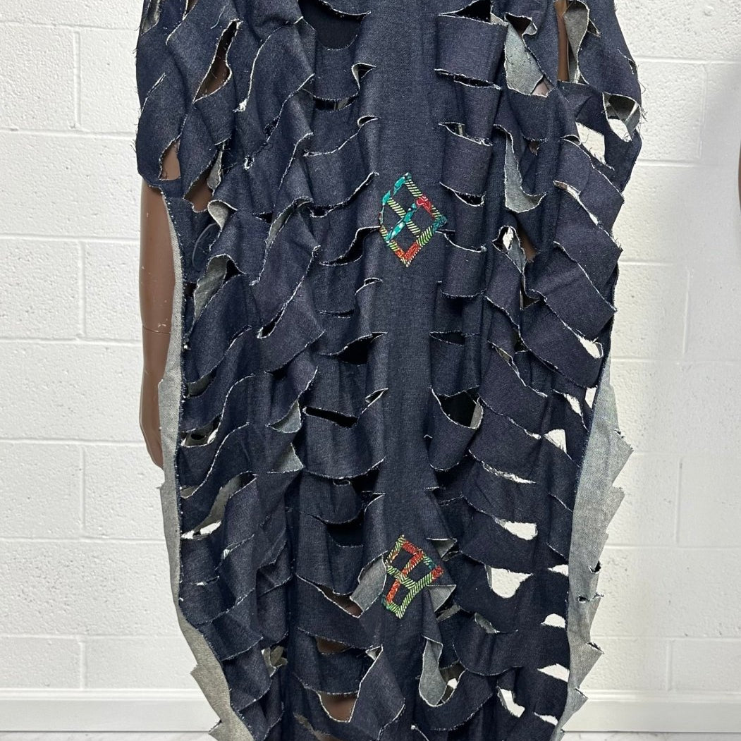 Ntwetwa Unisex Cut - Out Kaftan - Trufacebygrace