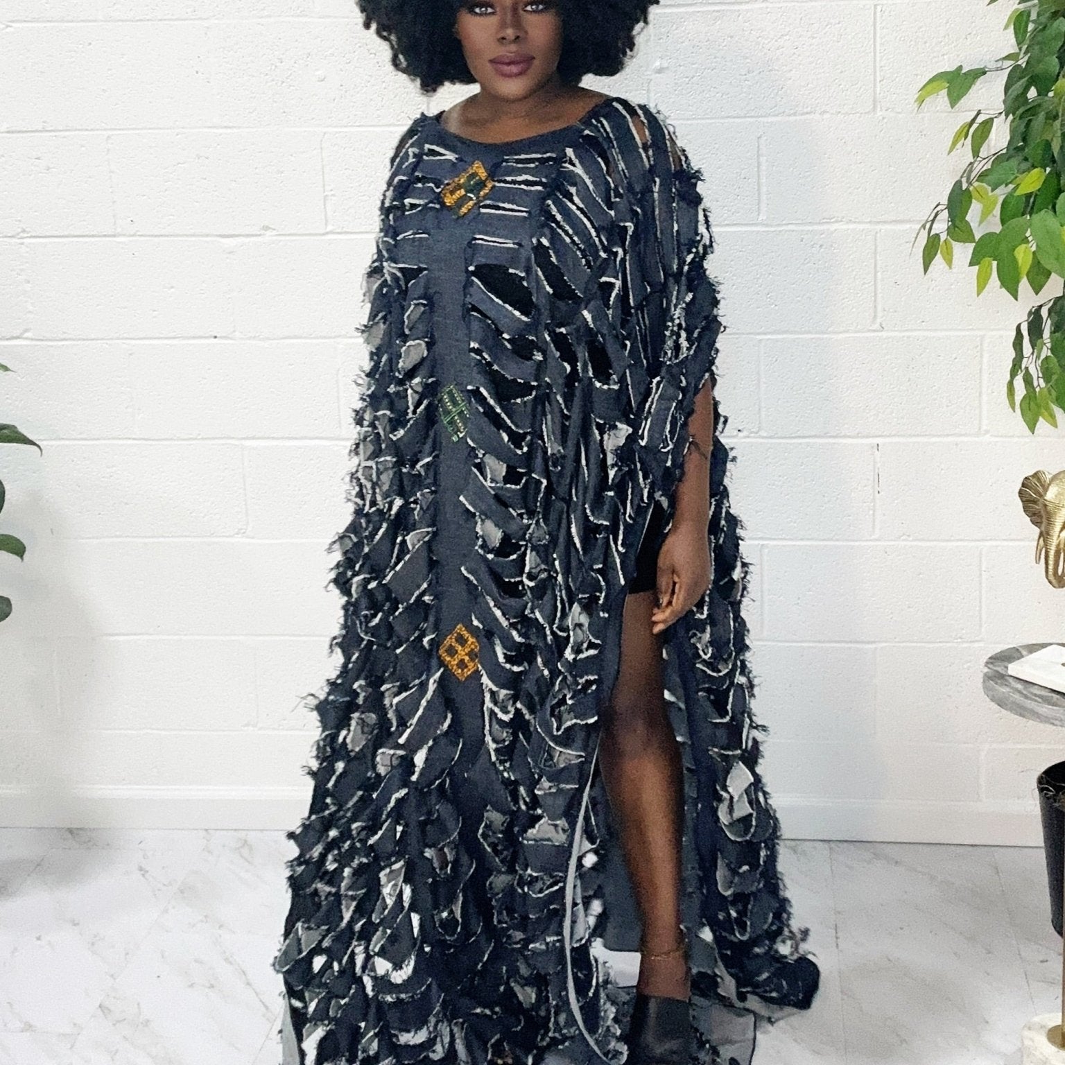 Ntwetwa Unisex Cut - Out Kaftan - Trufacebygrace